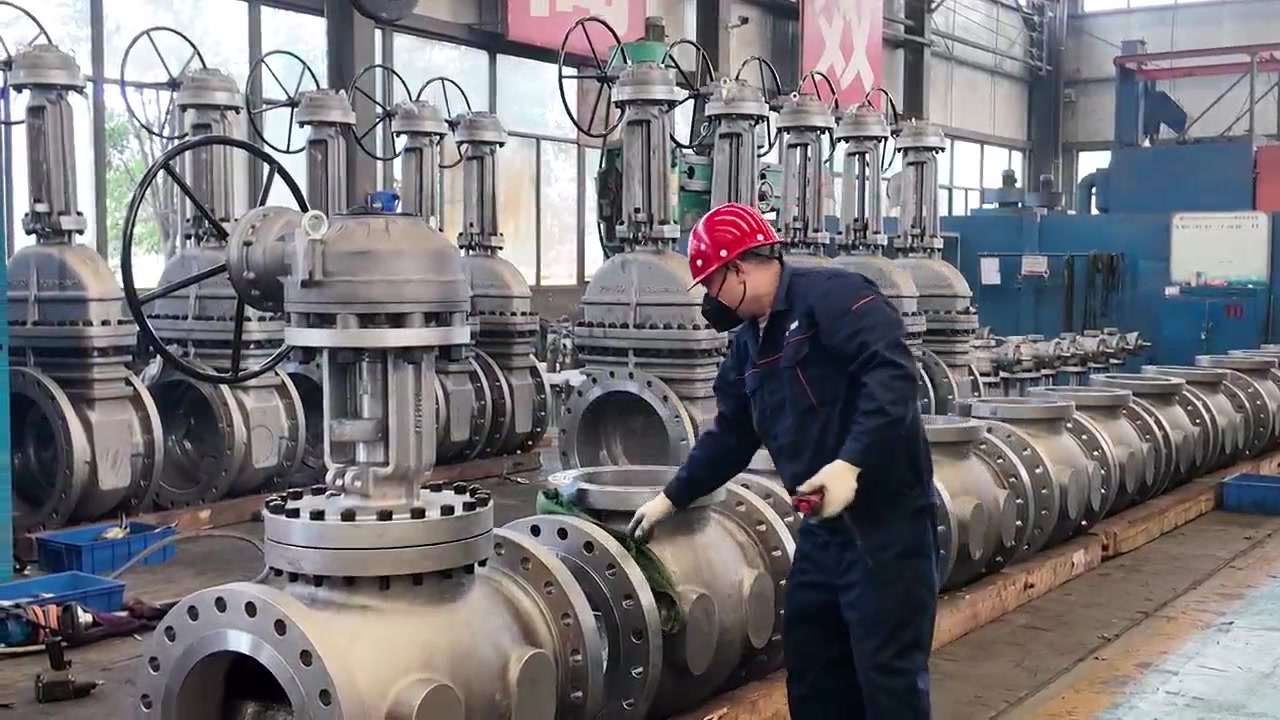 Valve assembly work